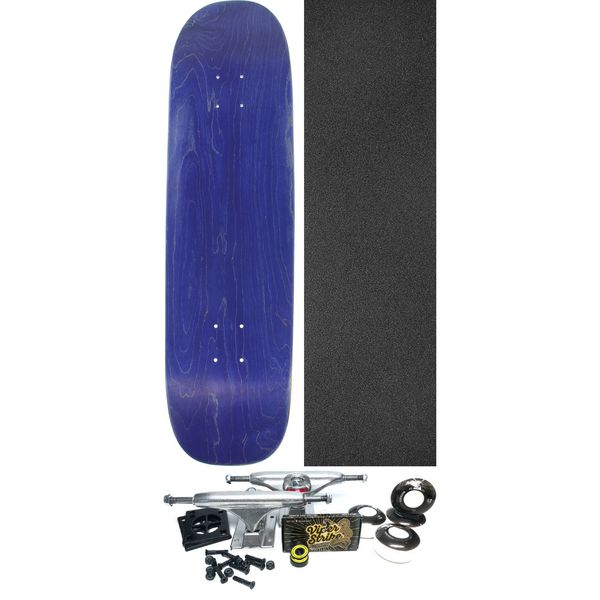 Cheap Blank Skateboards P.S Stix Shaped Assorted Stains Skateboard Deck - 8.5" x 32.37" - Complete Skateboard Bundle